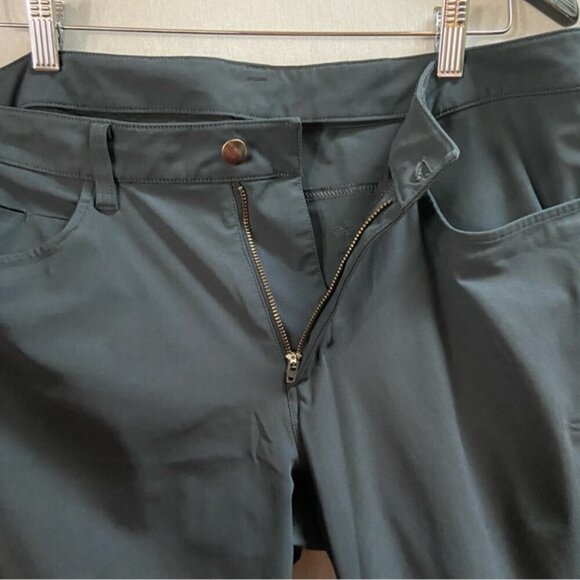 Lululemon Athletica ABC Classic-Fit 5 Pocket Cropped Pant Warpstreme Sz 34” - Picture 4 of 11